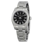 rolex-lady-oyster-perpetual-26-black-dial-stainless-steel-rolex-oyster-automatic-watch-176234bkrdo